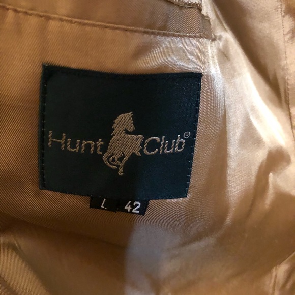 Vintage Hunt Club Wool & Mohair Long Tan Coat - Picture 15 of 15